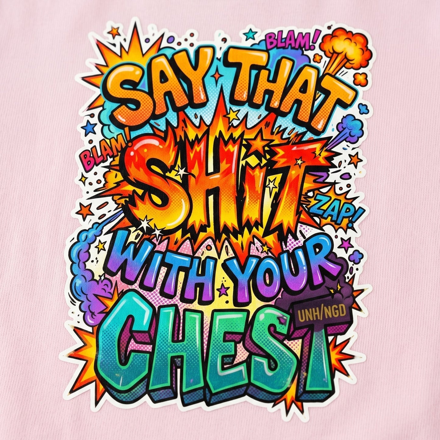 Say it with Your Chest - Women's Baby Tee