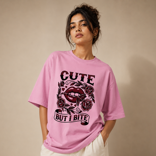 I Bite - Oversized Tee
