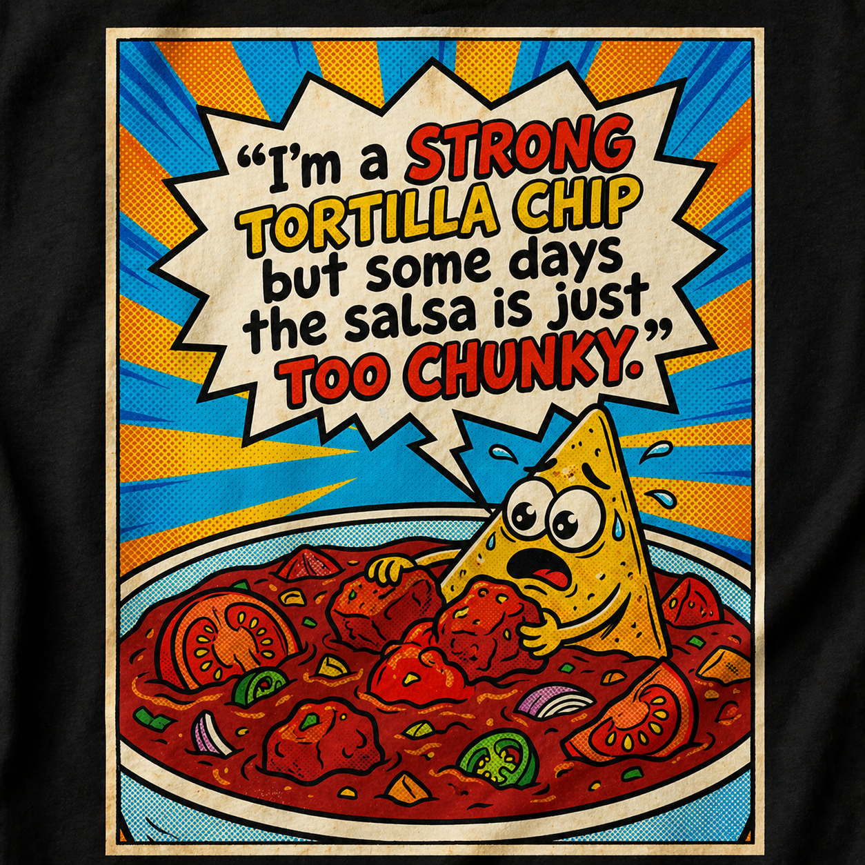 I'm a strong tortilla - Women's Baby Tee